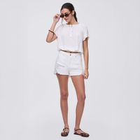 Short Mujer Detalle Broderie Amc