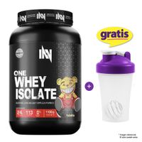 ONE WHEY ISOLATE CHOCOLATE 1 kilos proteína isolatada +SHAKER