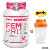 PROTEIN Fem pro 1000 gramos Chocolate + Shaker