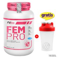 Proteína Fitfem Fem pro 1 kg Chocolate + Shaker
