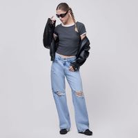 Jean Mujer Cat Hypnotic Wide Leg