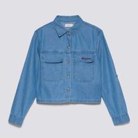 Blusa Manga Larga Zubito Teen Niña Denim