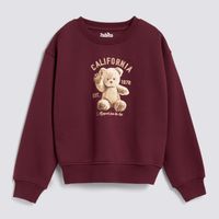 Polera Zubito Teen Niña Fleece Cute Flock