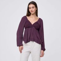 Blusa Mujer Hindu Amc Manga Larga