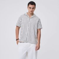 Camisa Manga Corta Hombre New Rayas Hypnotic
