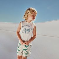 Ropa de Baño Niño Sfera Cocodrilo Beige