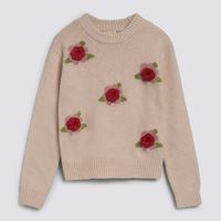 Chompa Circus Niña Rn Folk Crochet