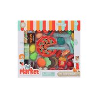 Set De Comida De Juguete 48 Piezas Fun Market
