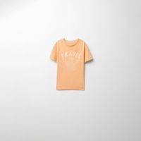 Polo Niño Sfera Basica Estampada Naranja