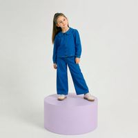 Blusa Manga Larga Circus Niña Folk Denim
