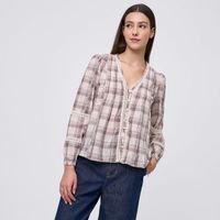 Blusa Mujer Bolillo Amc Manga Larga