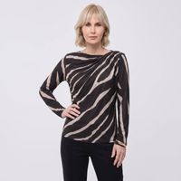 Polo Mujer Cruce Zafin Manga Larga