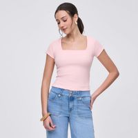 Polo Mujer Escote Amc Manga Corta