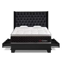 Dormitorio Golden 4 Cajones King Laqueado