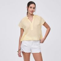 Blusa Mujer Ani Amc Manga Corta