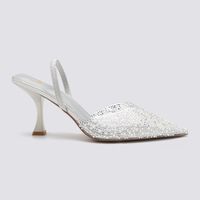 Zapatos De Vestir Mujer Plata Twink Malabar