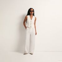 Pantalon Mujer Sfera Pana Basico Mx Beige
