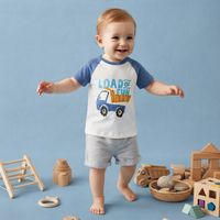 Polo Manga Corta Baby Circus Bebé Niño Ranglan