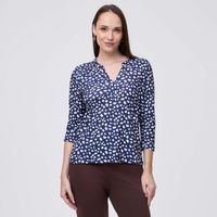 Polo Mujer Crepe Madison Manga 3/4