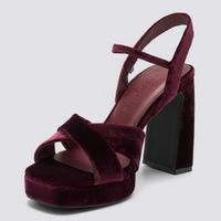Sandalias Hypnotic Mujer Velvet Guinda