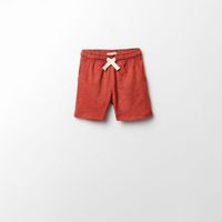 Short Niño Sfera Slub Cotton Basica Rojo
