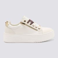 Zapatillas Urbanas Mujer Blanco Scarf Malabar