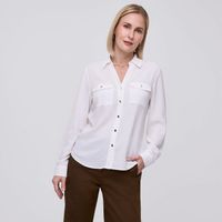 Blusa Mujer Golden Zafin Manga Larga