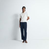 Pantalon Mujer Sfera Fluido Estampado Mx Print Marino