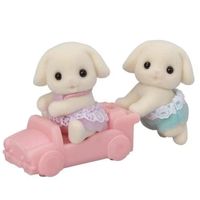 Set De Figuras Gemelos Conejo Flora Sylvanian Families