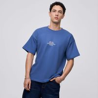 Polo Manga Corta Hombre French Text Hypnotic