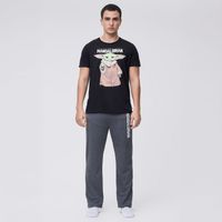 Pijama Hombre Polo Manga Corta + Pantalón Mandalorian Hypnotic
