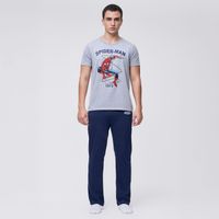 Pijama Hombre Polo Manga Corta + Pantalón Spiderman Hypnotic