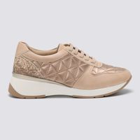 Zapatillas Urbanas Beige Mujer Madison Puffy