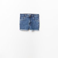 Short Niña Sfera Lanoso Lunares Mx Azul