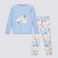 Pijama Niña Polo Manga Larga + Pantalón Gabbys Dollhouse