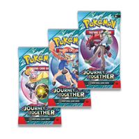 Pack X3 Sobres Con Carta Promo Scarlet And Violet Journey Together Pokémon Tcg Inglés