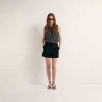 Short Mujer Sfera Basico Negro