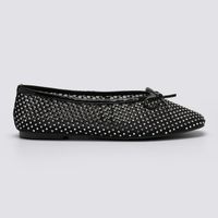 Balerinas Mujer Mesh Negro Malabar