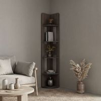 Estante Esquinero Home-E7 Milan 180,6  x  30,0  x  30,0