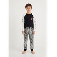 Pijama Niño Pantalon Plush M6402