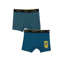 Duo Pack Box Juvenil Hombre Largo Algodon Sp294.56