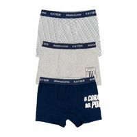 Tripack Boxer Juvenil Hombre Corto