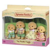 Set De Figuras Familia Perro Caniche Sylvanian Families