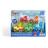 Set De Mini Vehículos Del 1 Al 5 Numberblocks® Hand2Mind 5 Piezas