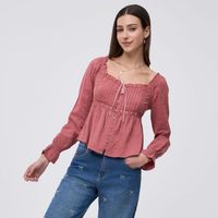Blusa Mujer Fav Amc Manga Larga