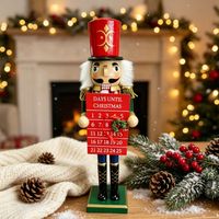 Cascanueces Calendario 38 Cm