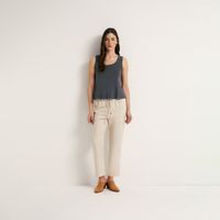 Polo Mujer Sfera Sm Rib Plomo