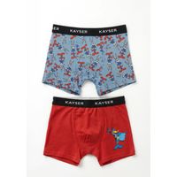 Duo Pack Boxer Niño Largo Algodon Wp297.04