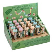 Set De Manualidades Cuentas De Madera Para Collares Modelo Animal Cayro