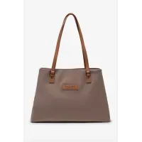 CARTERA DE NYLON CUERO